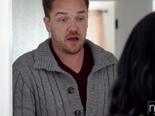 Curvy Buxom Brunette MILF Tutor Mona Azar Entices Her Big-dicked Student Into Wild Sex