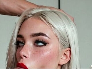 Anal MILF Big Ass Blonde | Orgasm Tight Pussy and Big White Tits - Sexy Woman porn Video | AI