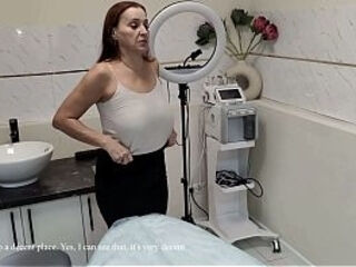 Became lovers with a friend'_s big-ass mom, the massage parlor administrator!