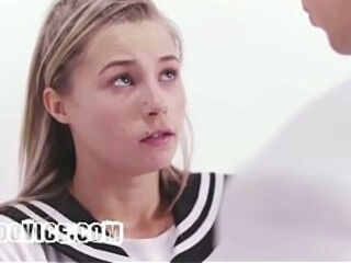 Pervert Bus Driver Has Group Sex With Babes in Uniforms