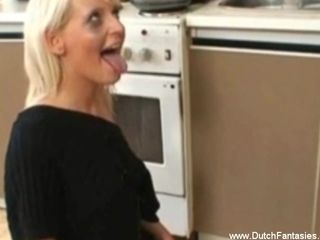 Face Fucking The Dutch Blonde Slut Hard Just To Feel