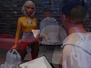 Being A DIK #220 - Virgin Nerdy Girl Didn&#039_t Realize Her Panties Was Showing
