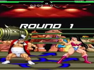 Wonderwoman fuck by Fireworks craftsman(mugen hentai)