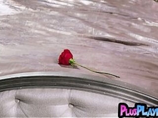 Amazing big ass MILF hot posing action in sexy lingerie for the Playboy