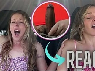 React: Nadia Foxx &amp_ Serenity Cox cumming hard in public drive thru with Lush remote controlled vibrators