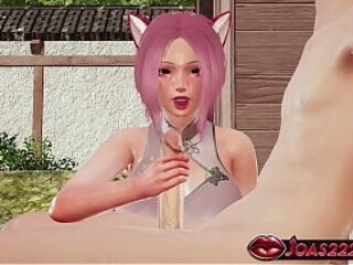 Sexy Riku In Kitty Cosplay 3D Animation Handjob Service Big Dick Hot Sloppy Blowjob Glory Hole Mouth Fuck Cumshot Rule34 Uncensored 3D Hentai Animated