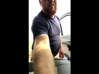 Pissing Outdoors with a Hairy Stud