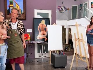 Nude Painting Class: Sign Your Art With the Teacher’s Cum