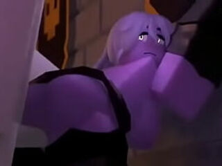 Roblox slut gets fucked HARD