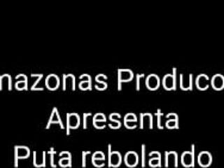 Puta rebolando