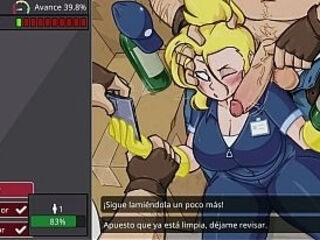 Gamehentai - Barely Working parte 1
