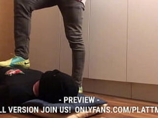 Nike soccer cleats trampling on the slave
