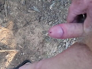 Me Cumming In The Woods 070125 3