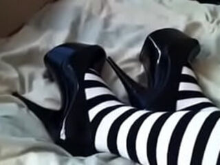 High Heels and Socks