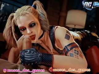 DC UNIVERSE!!! Arquina Harleen Frances fazendo sexo oral bem babado que delicia!!! confira...