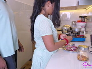 Husband Wife- Indian Big Ass wife rough Fucked in Kitchen by her husband in doggy style and cum on big Ass.