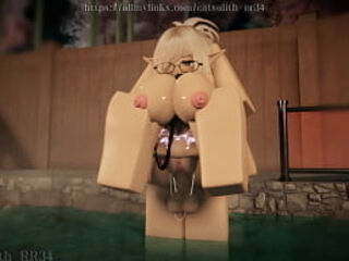 Hot blonde elf gets fucked in the sauna | Short Ver. (Session 44)