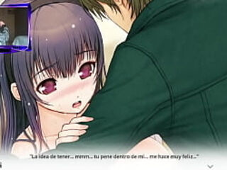 Hot waifu regala su co&ntilde_ito mojado por cumplea&ntilde_os