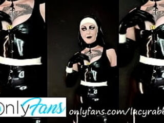 Don&#039_t burn the house my dear! Sin safely! Sin in latex!