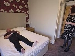 Lovely couple Paul Jones and Jenna