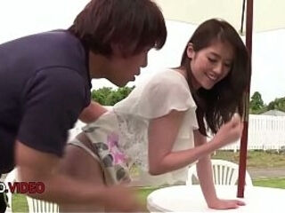 Wild Asian Bombshell Kana Mia Gives Unforgettable Blowjobs Outdoors .