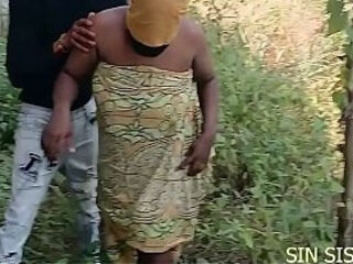 Outdoor party sex in the village