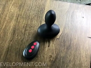 My New Vibrating Inflatable Butt-Plug