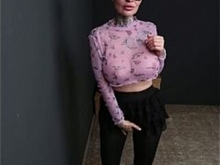 Stylish, bald milf, sexy slut