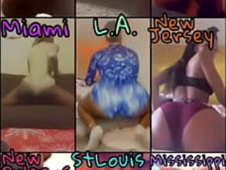 Twerking mashup around the states