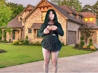 666 Home Sweet Home Pretty Butt but Booty Feminine Shape in Fishnets