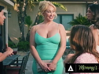 MOMMY&#039_S BOY - MILF Penny Barber CAUGHT BFF Fucking Her Stepson &amp_ JOINS IN! BUSTY STEPMOM GROUP SEX!