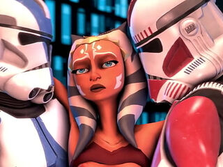 Ahsoka fucked by Clones (Rocksolidsnake)