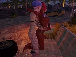 Femboy love tgirl anal