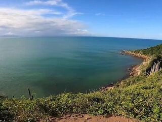 Island Adventure: Brunette's Beachside Ride