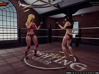 Tiffany Hanz VS Nanyang (Naked Fighter 3D)