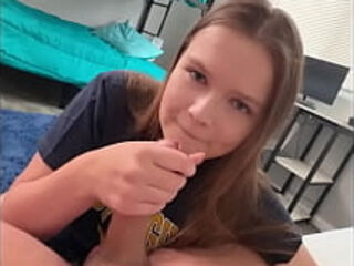 Jock Fucks Tight Pussy Teen After Tailgate - Ava Marina