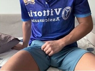 Sexy Guy Fucks His Pillow Like It&rsquo_s Real HOT Moaning &amp_ Jerking Off Hard Perfect Ass Big Cock