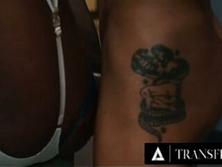 TRANSFIXED - T-Girl Lola Morena DISCIPLINED By Femdom Boss Ana Foxxx After Office Dickprint Mishap!