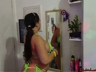 Prepara&ccedil_&atilde_o da cena , maquiagem da Pamela Pantera depois fiz um oral maravilhoso pra aquecer o forno