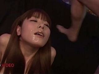 Anri Sonozaki Enjoying Intense Asian Dildo Orgasms for Her Fans