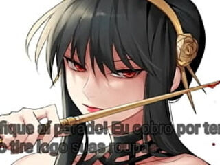 JOI HENTAI BR PT YOUR BRIAR( SPY X FAMILY)(CBT, EDGING, CEI)