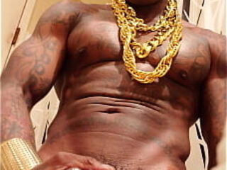 Big Black Hairy Dick Worship Hallelujah Johnson ( Solo Cumshot Stroking Big Black Hairy Dick )