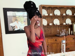 Hairy Pussy Black Teen Riding Big Cock