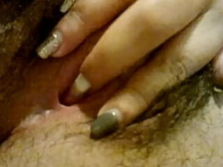 My friend touching her self