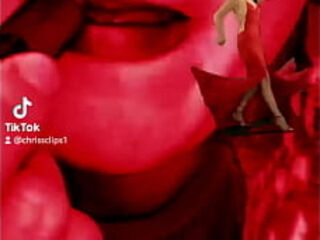Brianna getting the lips on