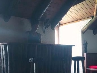 Amateur blondie solo anal masturbation