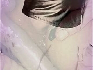 sissy slut shemale KANDI DOES DOUBLE DILDO ANAL GAPE ASS PLAY