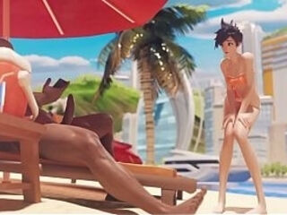 Tracer On Lifeguard Duty(SUB Espa&ntilde_ol Latino) By Kreamu