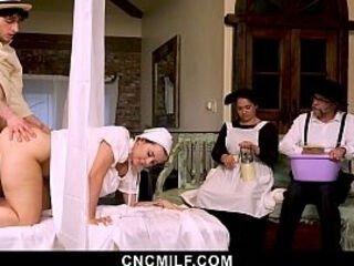 Amish Wife Jessie Proves Her Worth By Becoming A Freeuse Slut For The Community