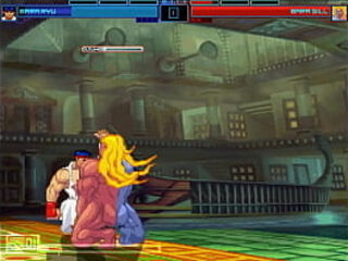 M.U.G.E.N. r18 Ryu vs Gill